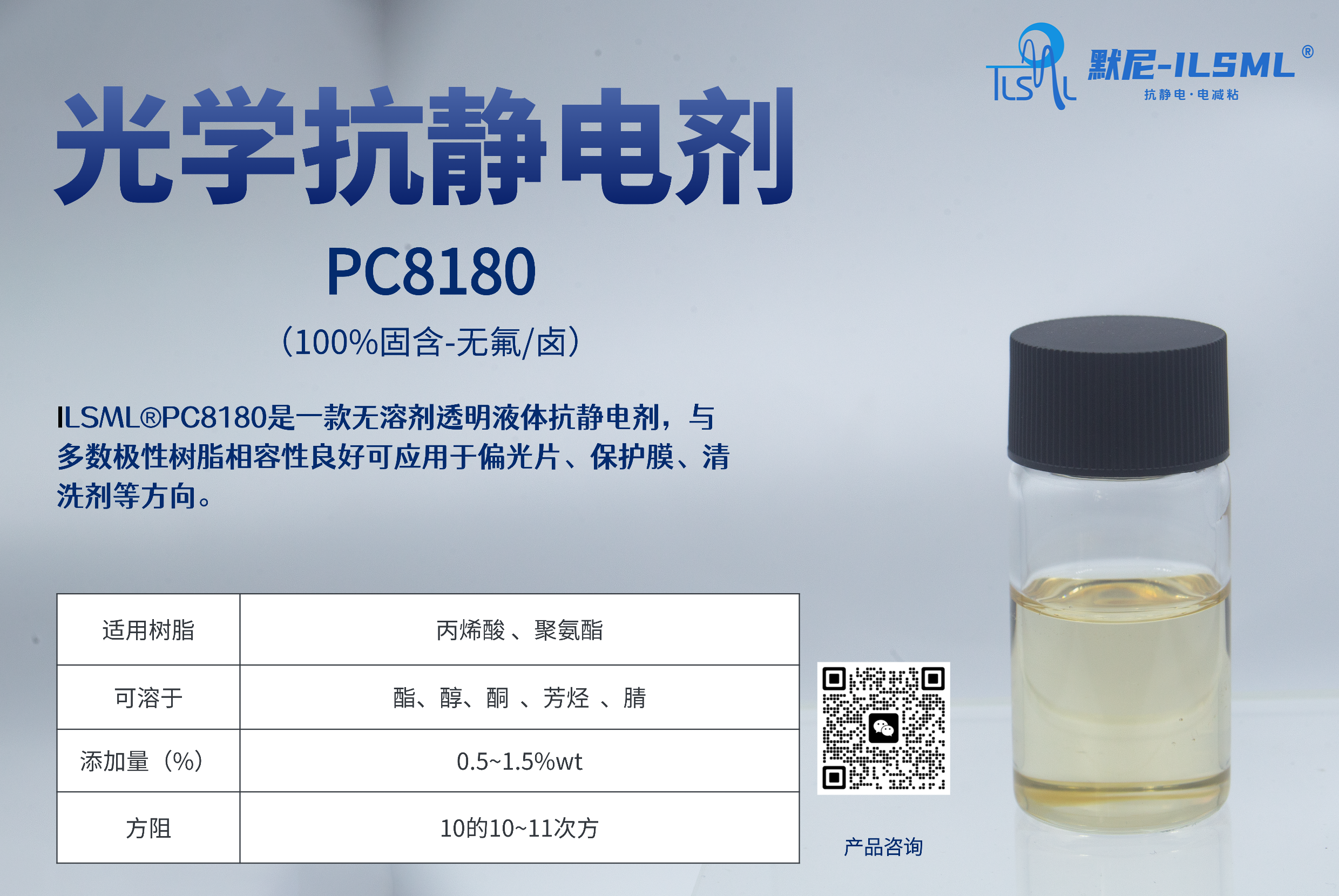 默尼ILSML無氟抗靜電劑PC8180